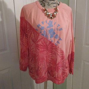 2329 Size XL Jeaniemade Upcycled Sweatshirt Soft with Stretch